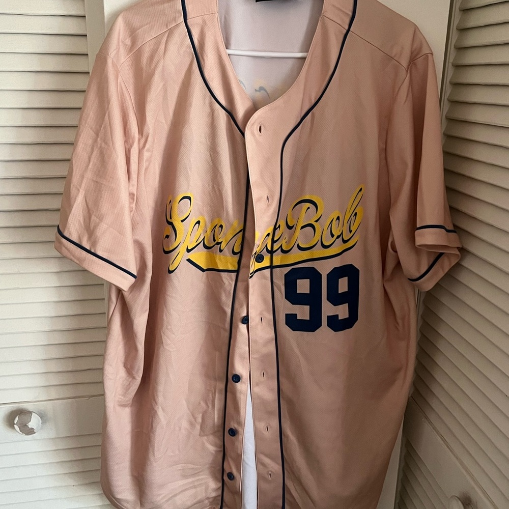 Nickelodeon Light Pink Jersey with Navy Details